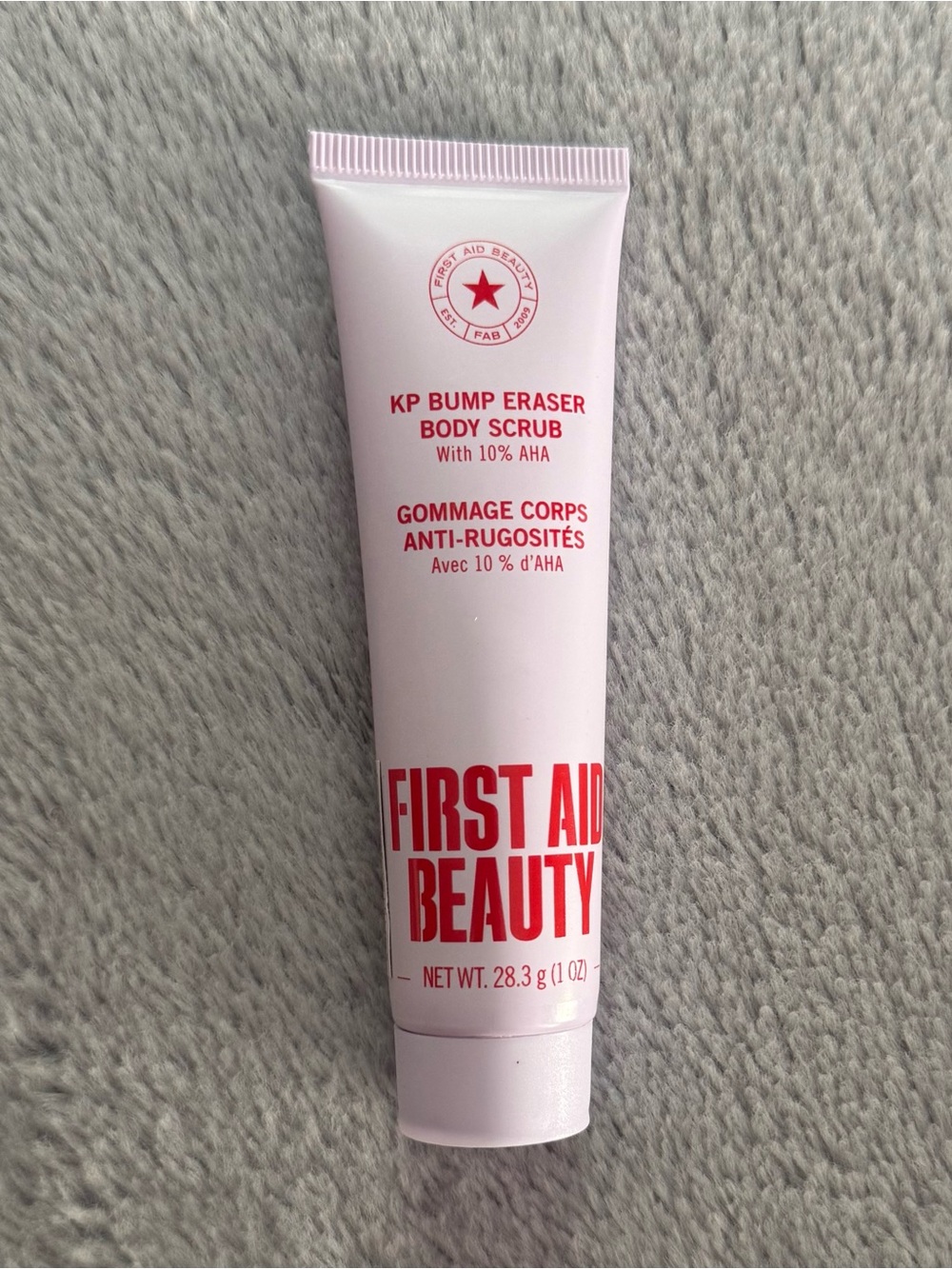 5/$25 🎆 NEW First Aid Beauty KP Bump Eraser Body Scrub with 10% AHA 1.0 oz